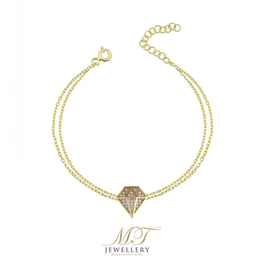 3D DIAMOND BRACELET