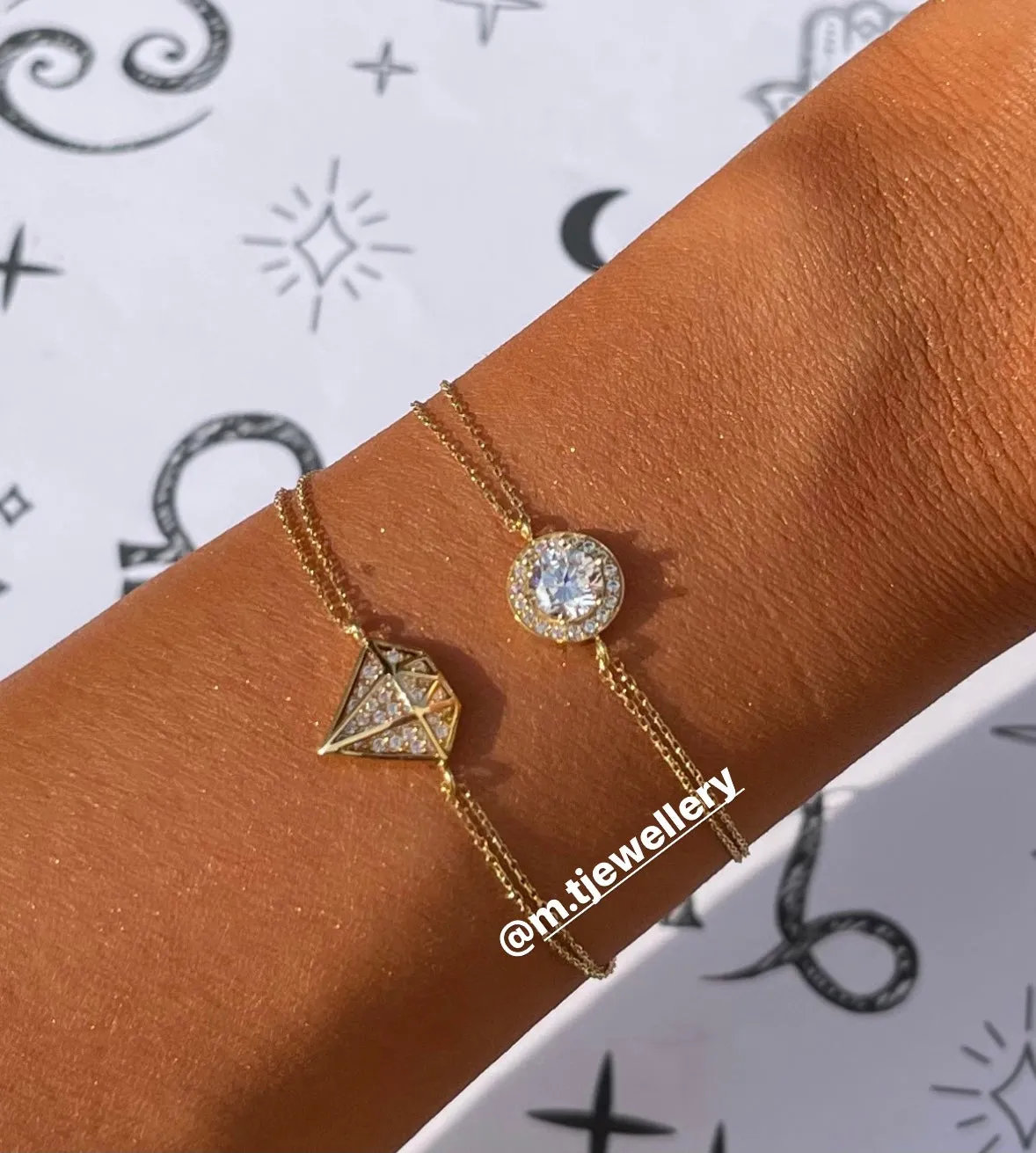 3D DIAMOND BRACELET