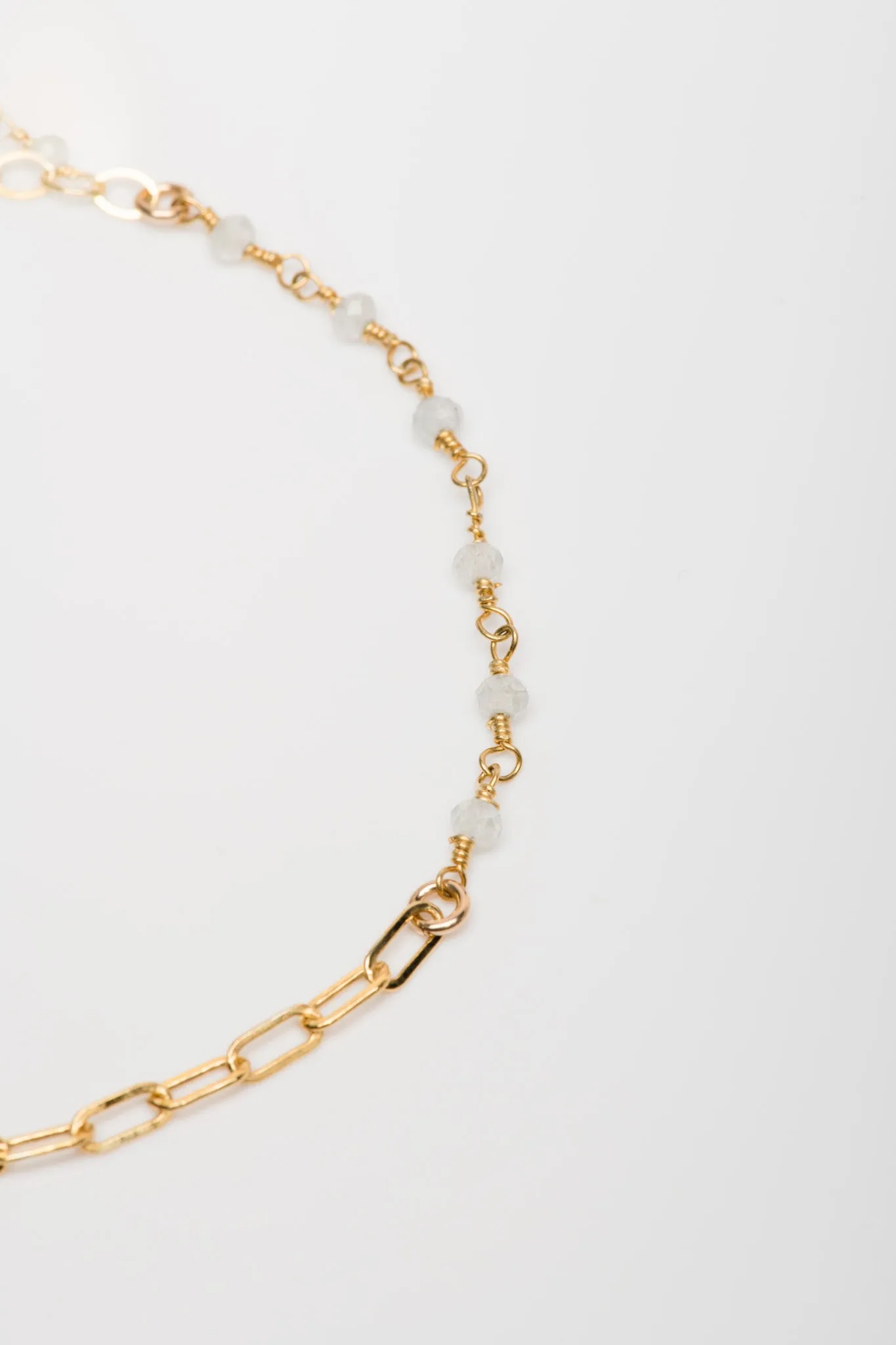 Able Aquamarine Duet Bracelet