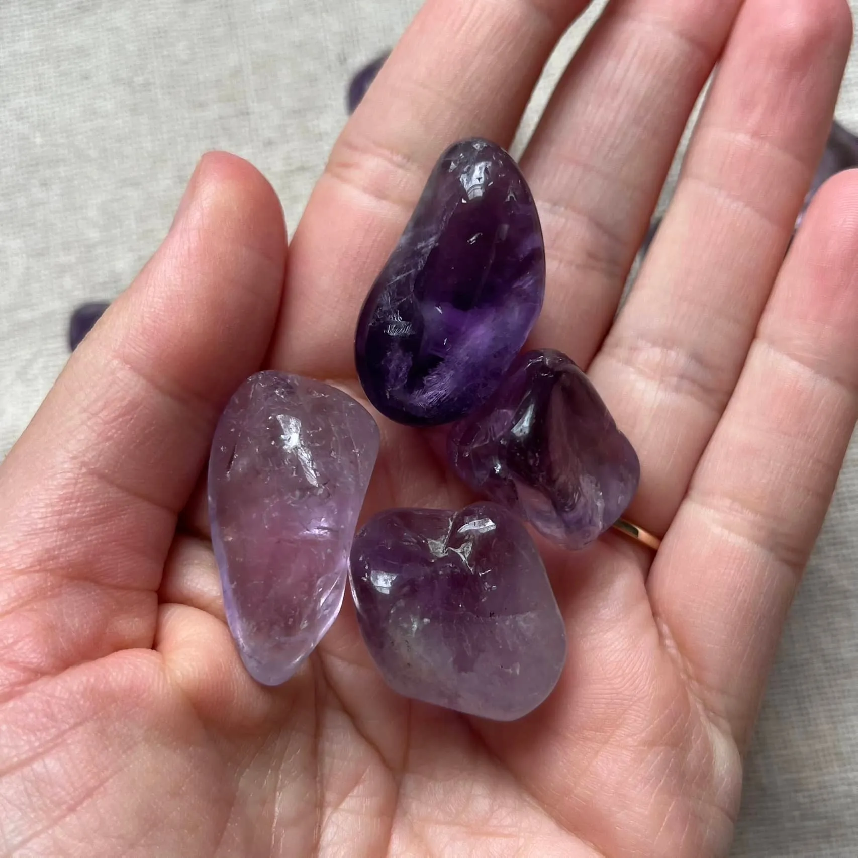 Amethyst Tumble Stone