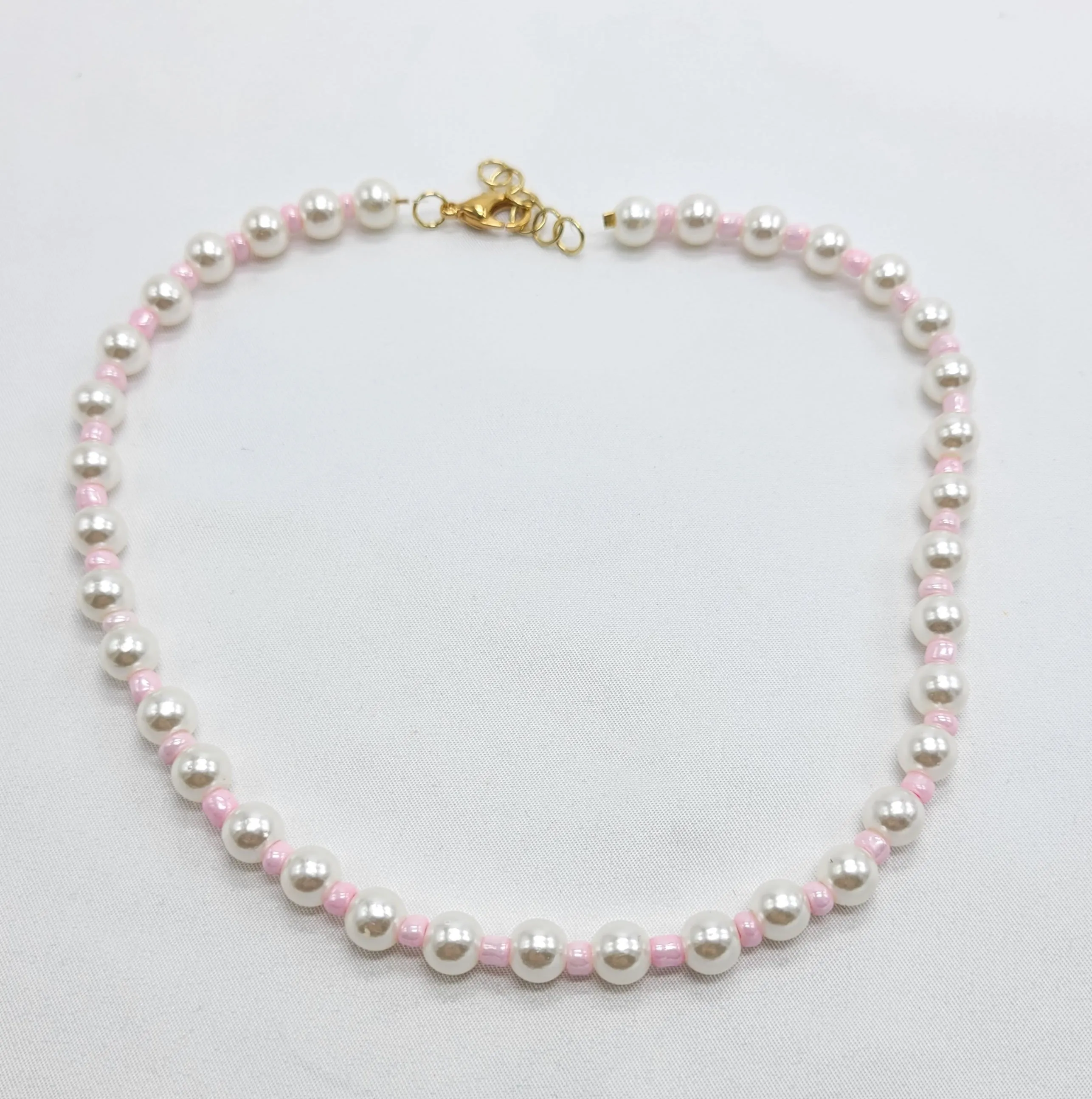 Angel's Aura in Pink Necklace