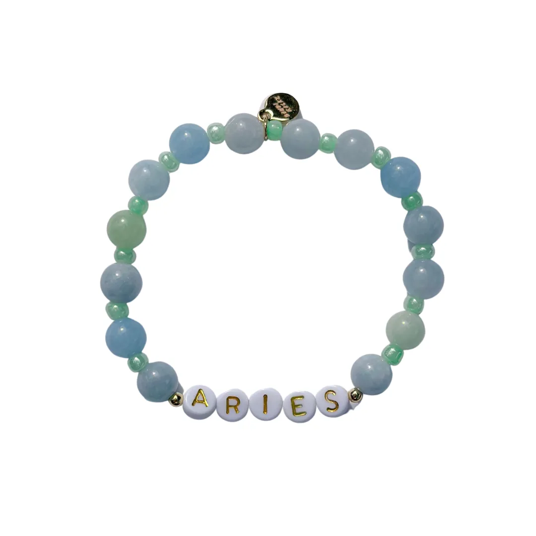 Aries Gemstone Bracelet