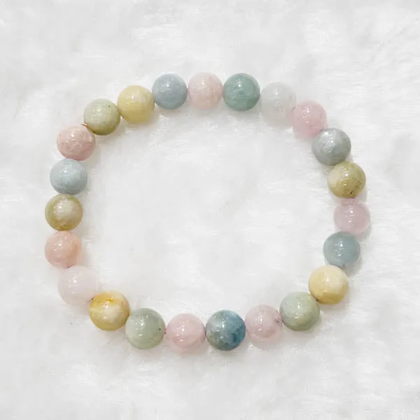 Beryl (Aquamarine & Morganite) Bracelet