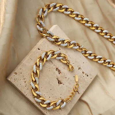 Birdie & Fern Chunky Chain Bracelet
