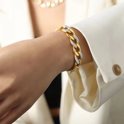 Birdie & Fern Chunky Chain Bracelet