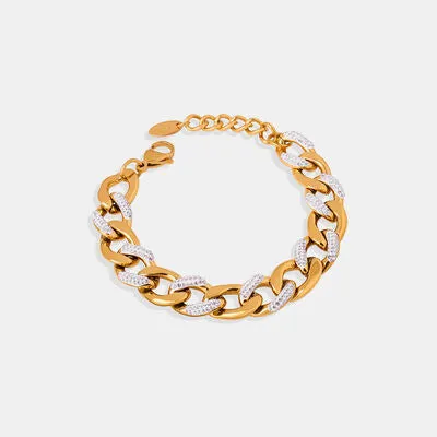 Birdie & Fern Chunky Chain Bracelet