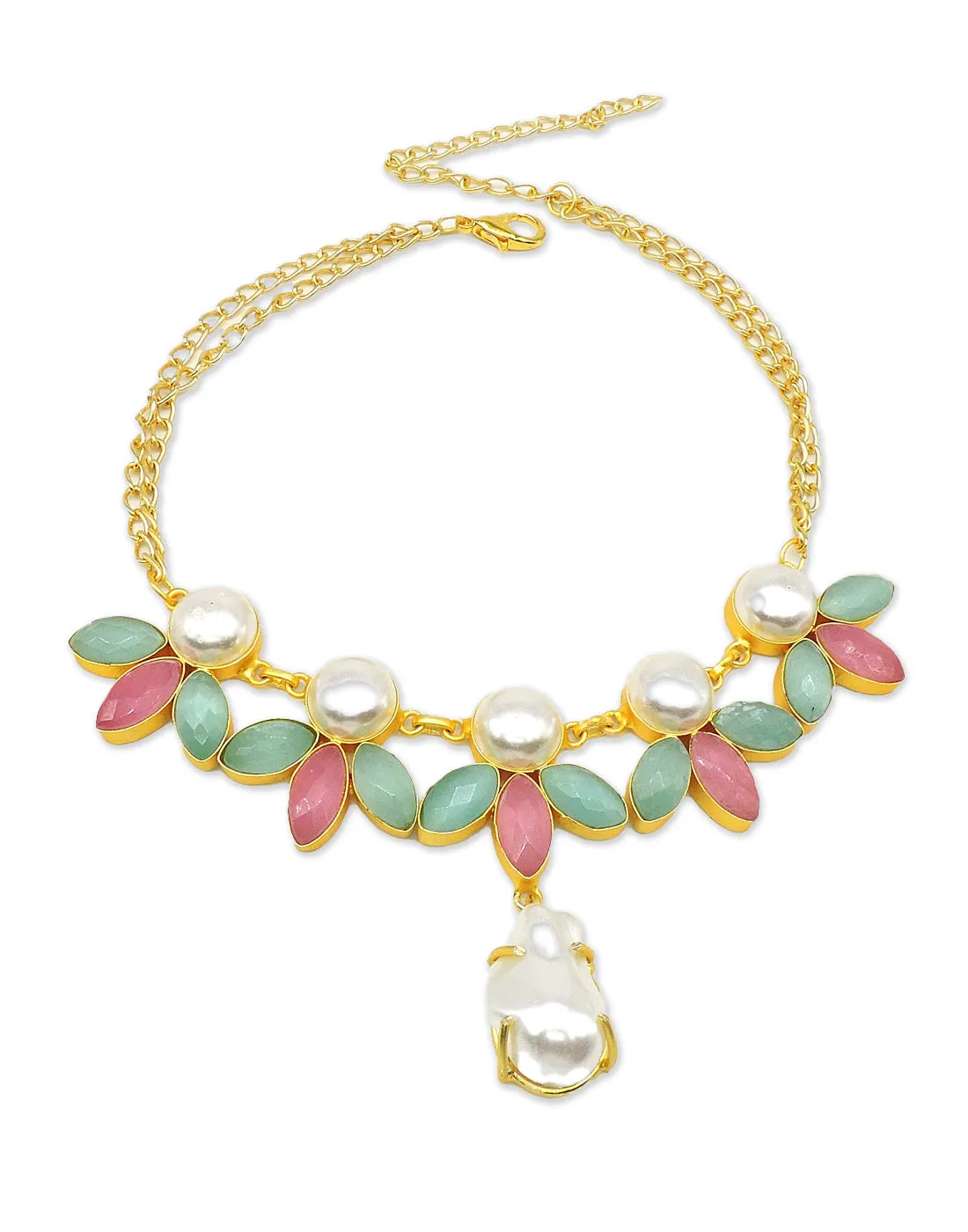 Butterfly Pearl Necklace