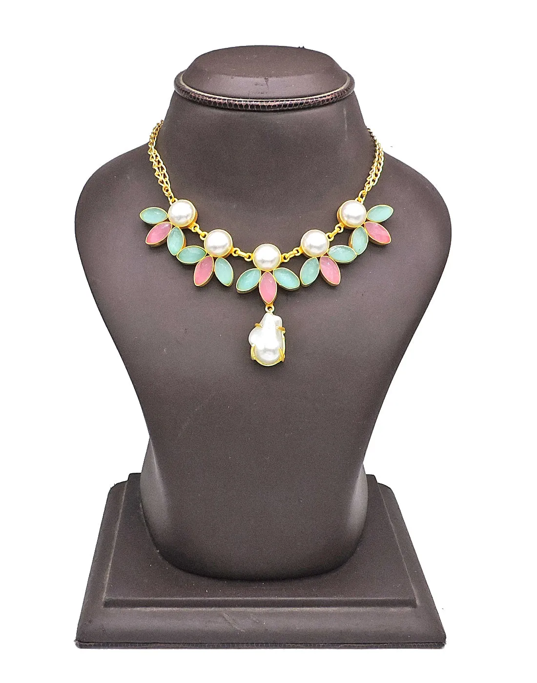 Butterfly Pearl Necklace