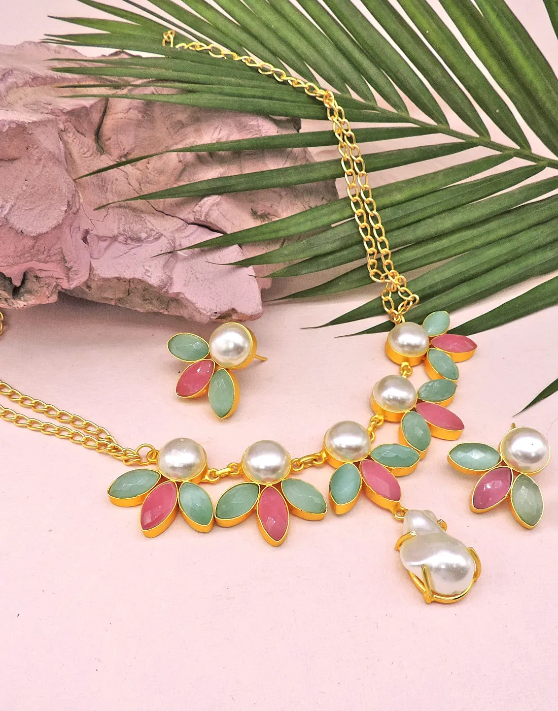 Butterfly Pearl Necklace