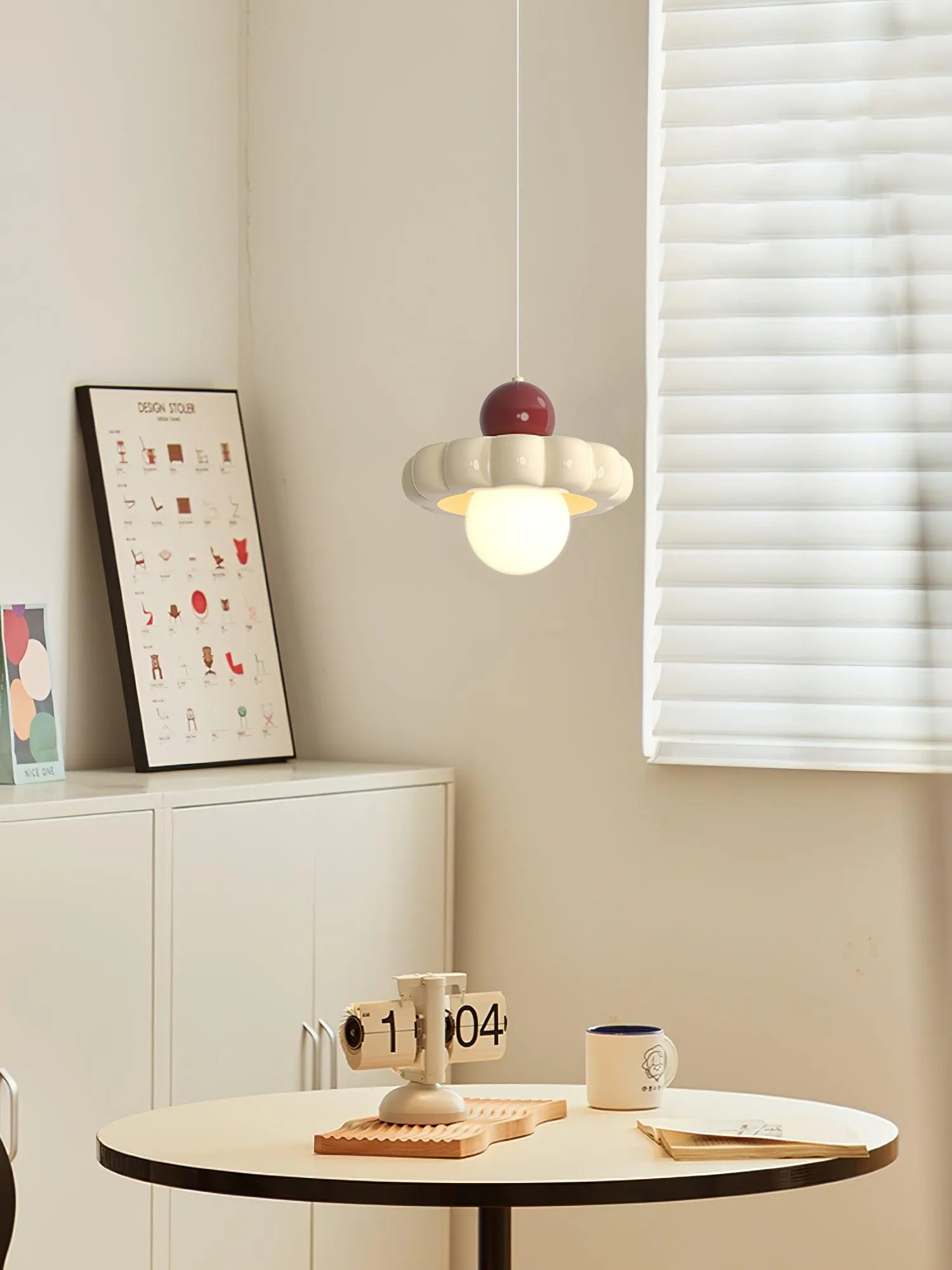 Cream Cloud Pendant Lamp
