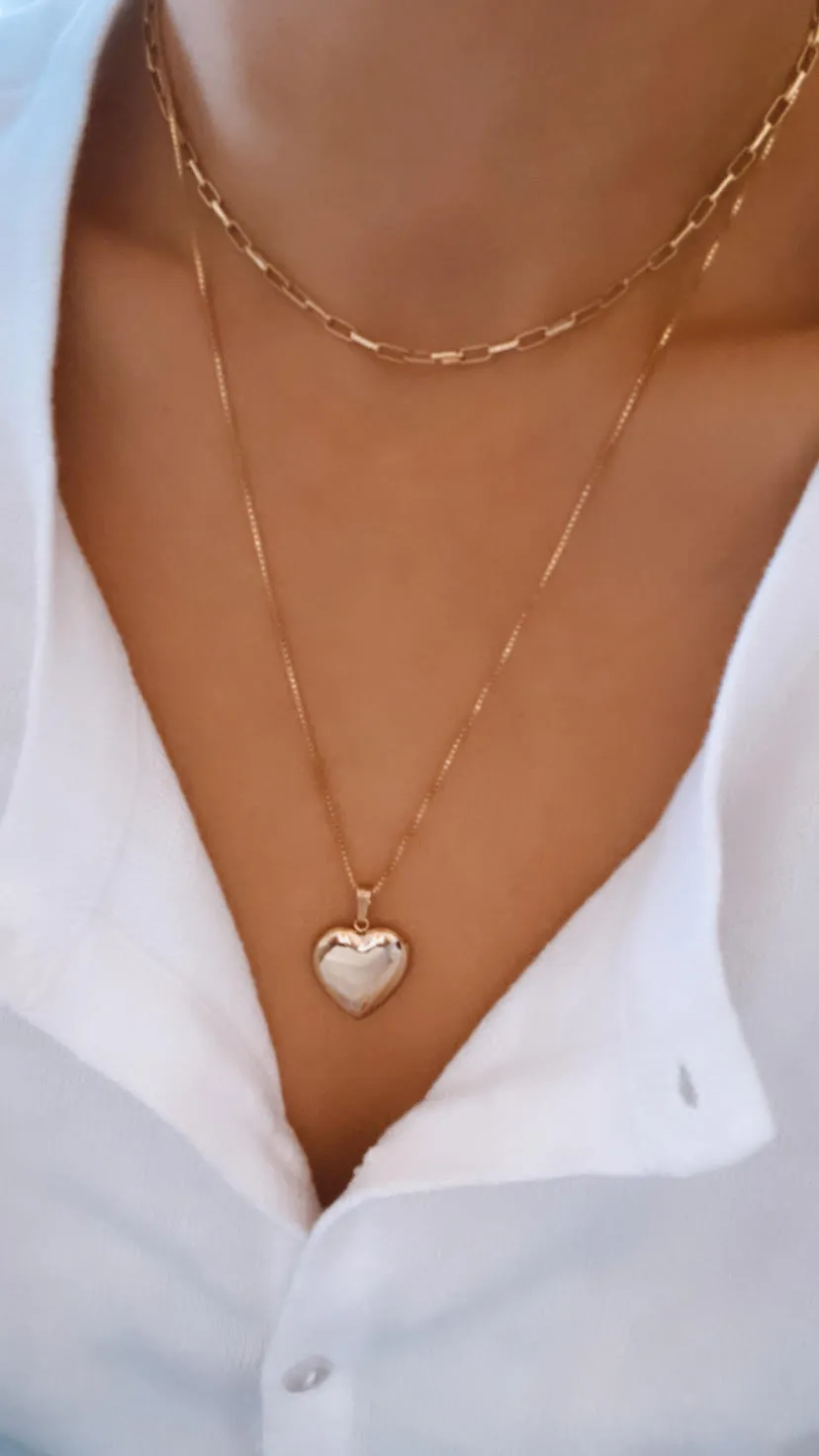 Heart Locket Necklace