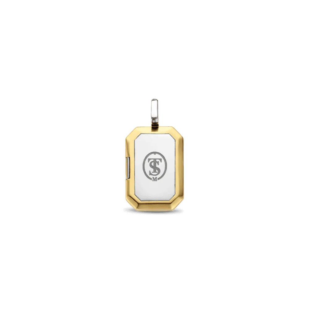 Milano Malachite Pendant - Gold - 6809MA
