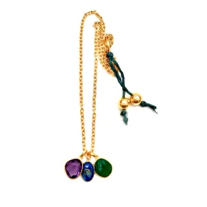my multi gem necklace