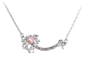 N182 Silver Geometric Necklace with FREE Earrings