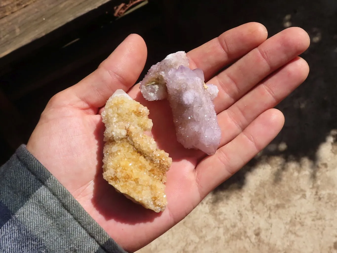 Natural Lovely Mixed Selection Of Spirit Quartz Clusters x 24 From Boekenhouthoek, South Africa