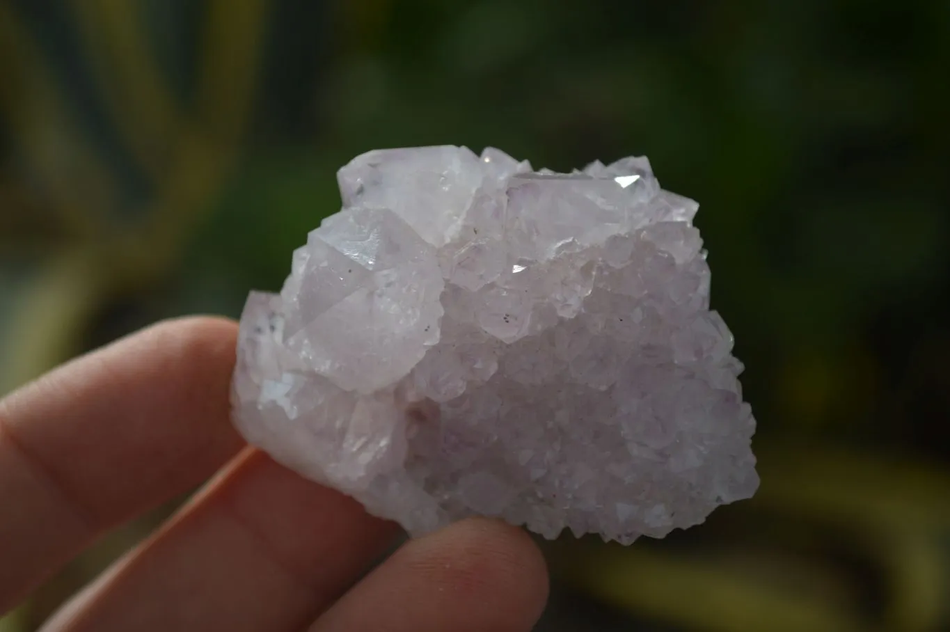Natural Pale Lilac Spirit Quartz Clusters x 20 From Boekenhouthoek, South Africa