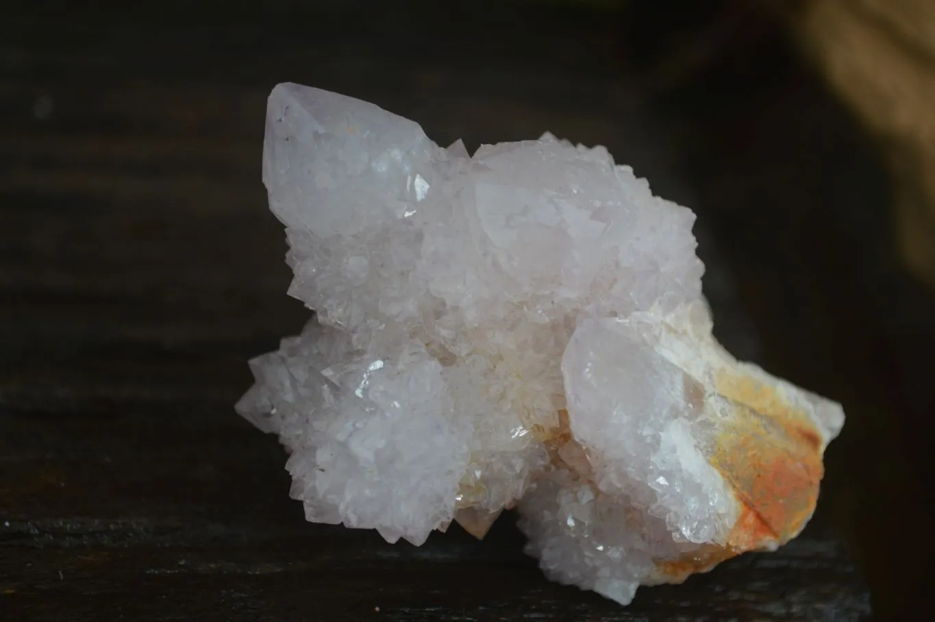 Natural Pale Lilac Spirit Quartz Clusters x 20 From Boekenhouthoek, South Africa