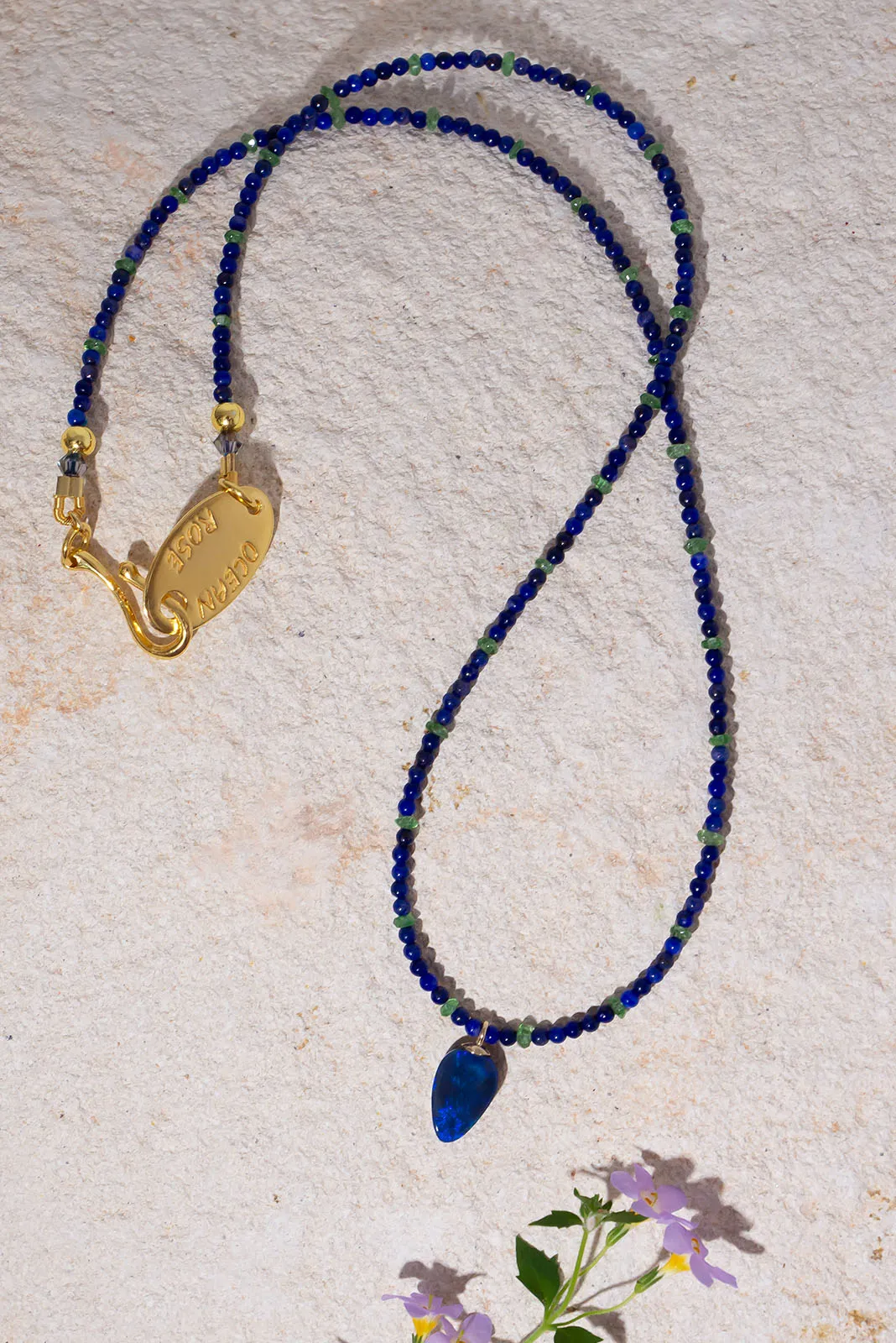 Necklace Gemstone Midnight in Paradise