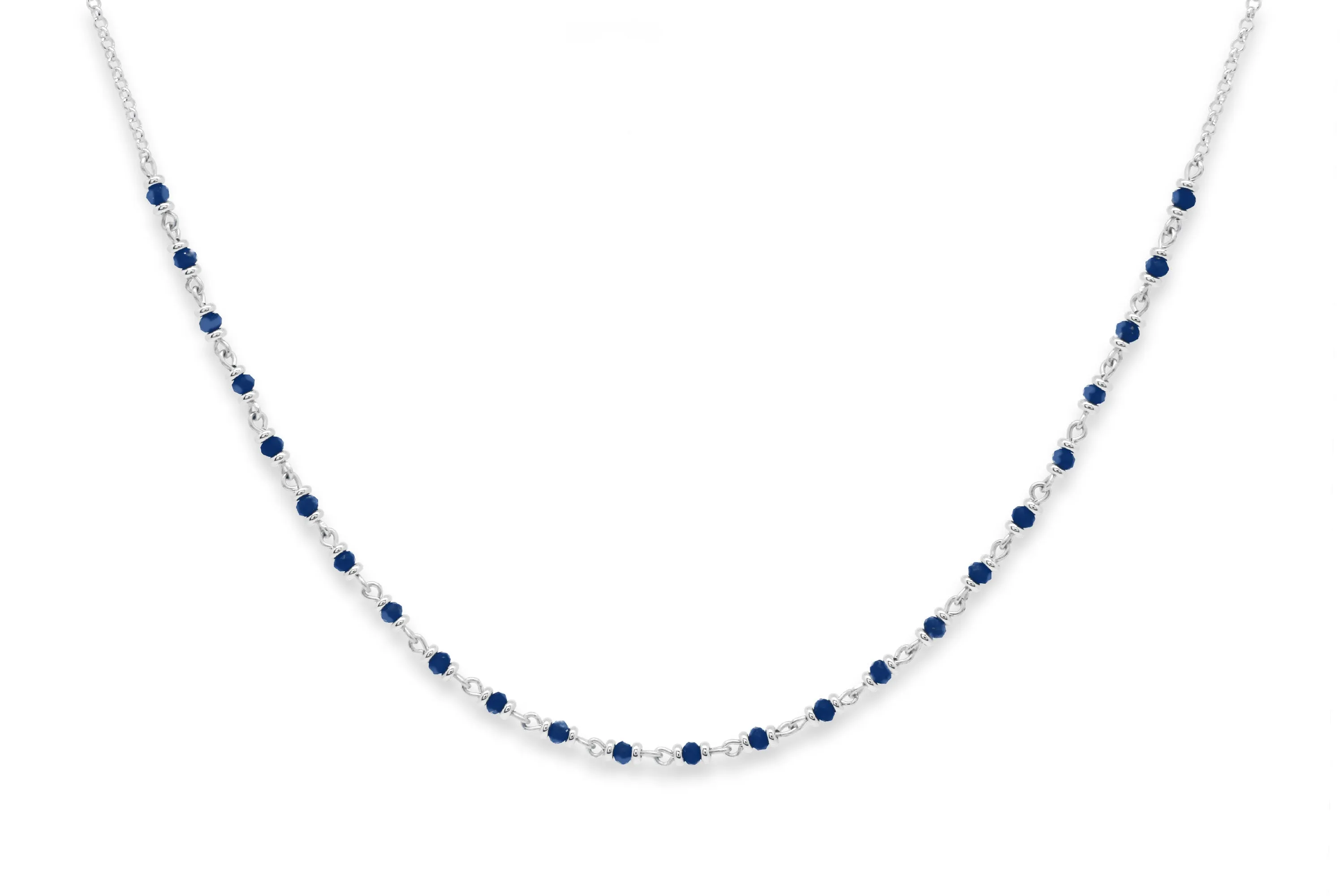 Panacea Lapis Gold Gemstone Necklace