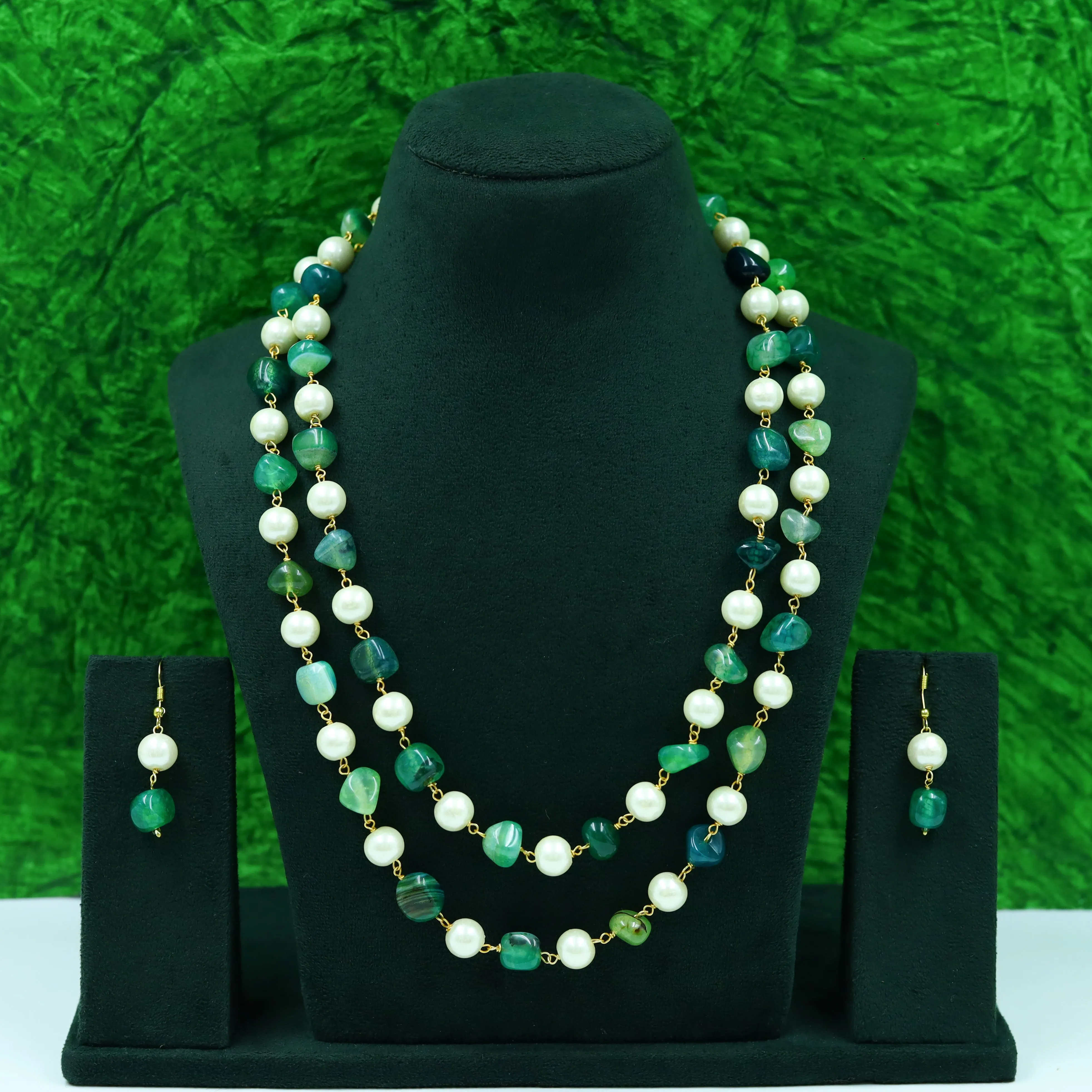 Pearl Necklace Set 14110-80