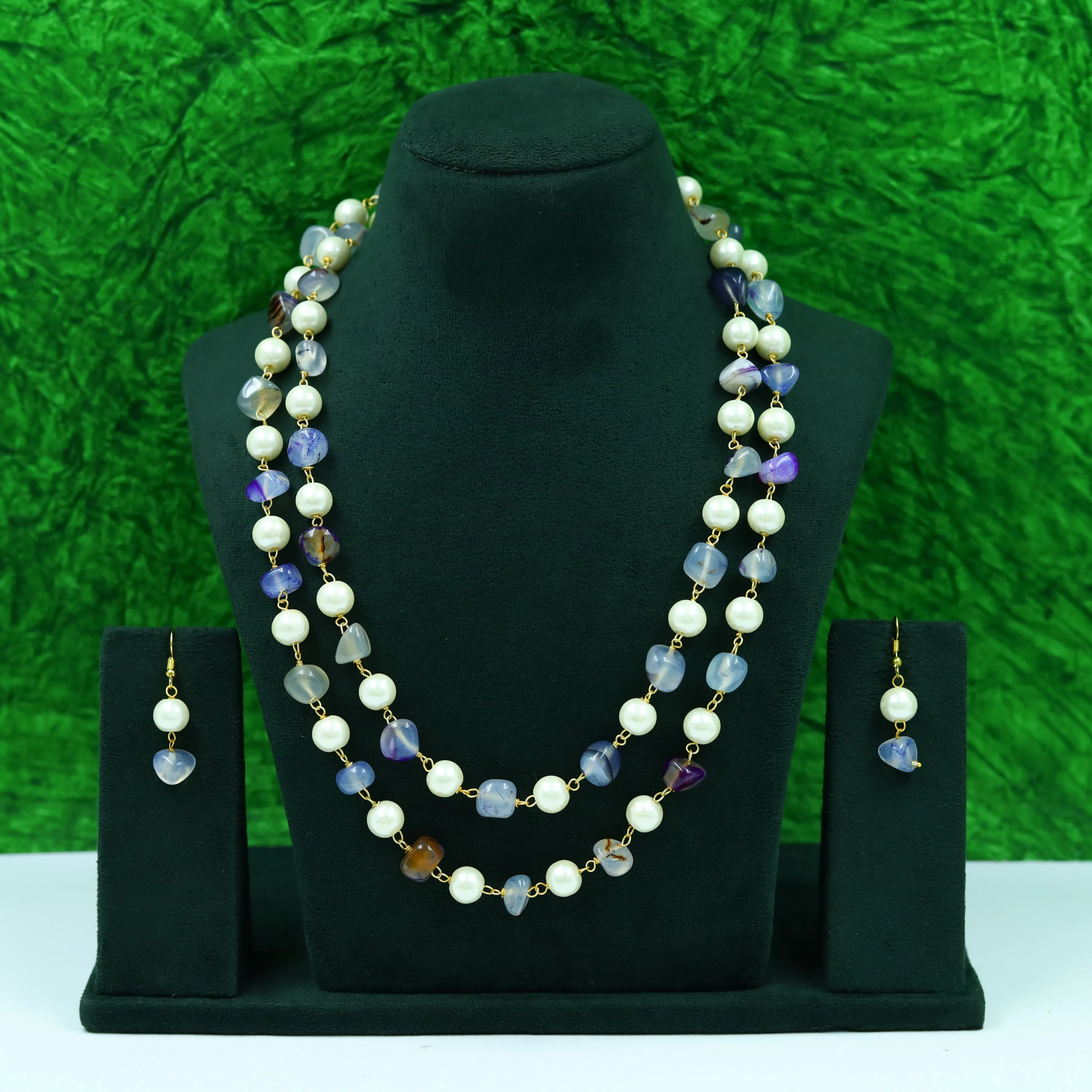 Pearl Necklace Set 14110-80