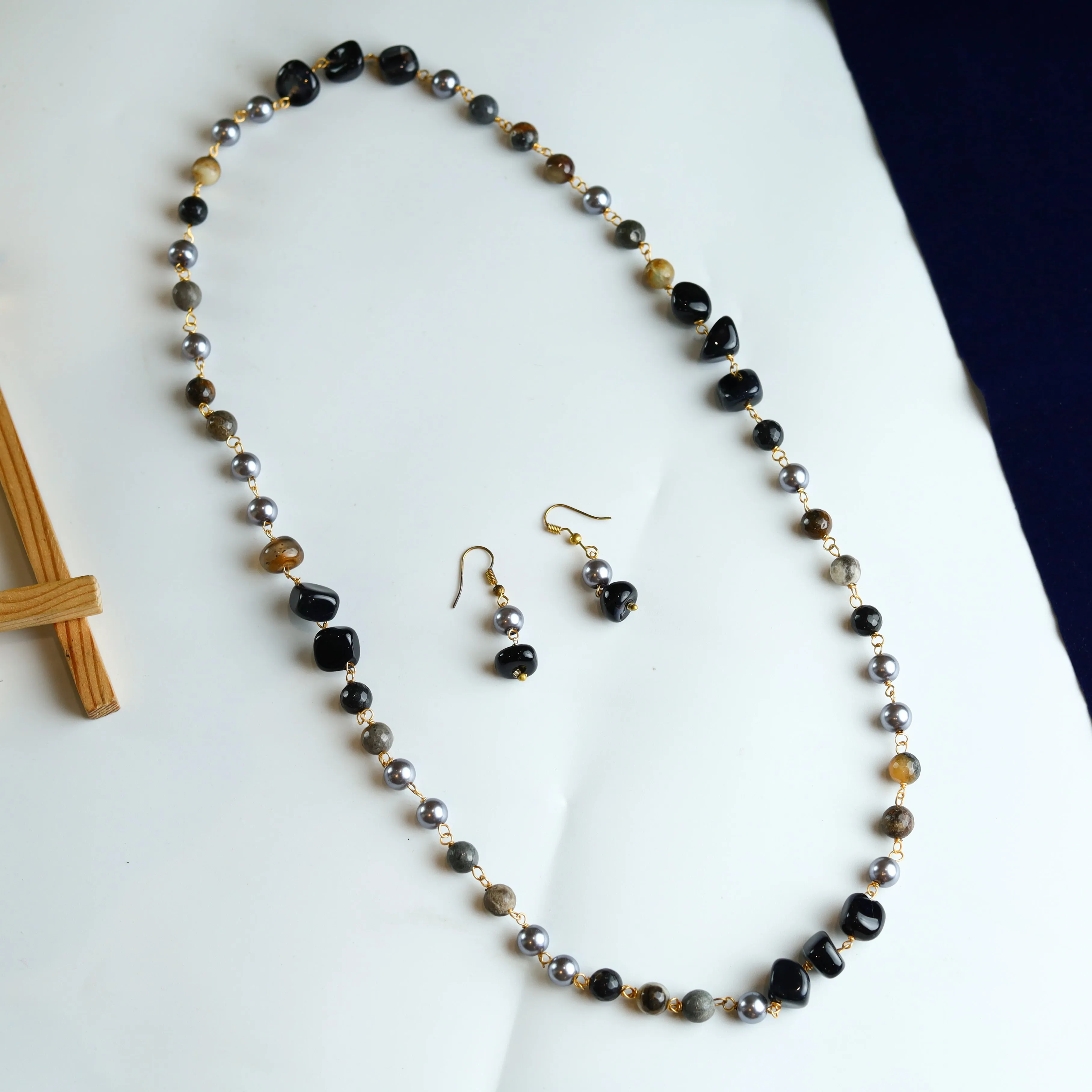 Pearl Necklace Set 14112-80