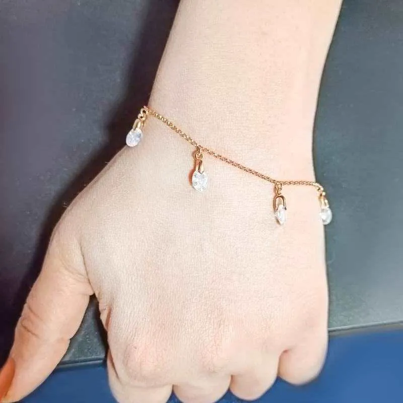 Rose Gold Charming Bracelet