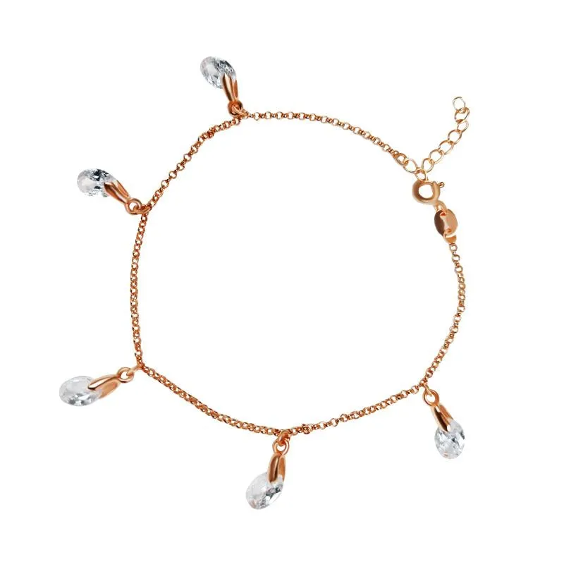 Rose Gold Charming Bracelet