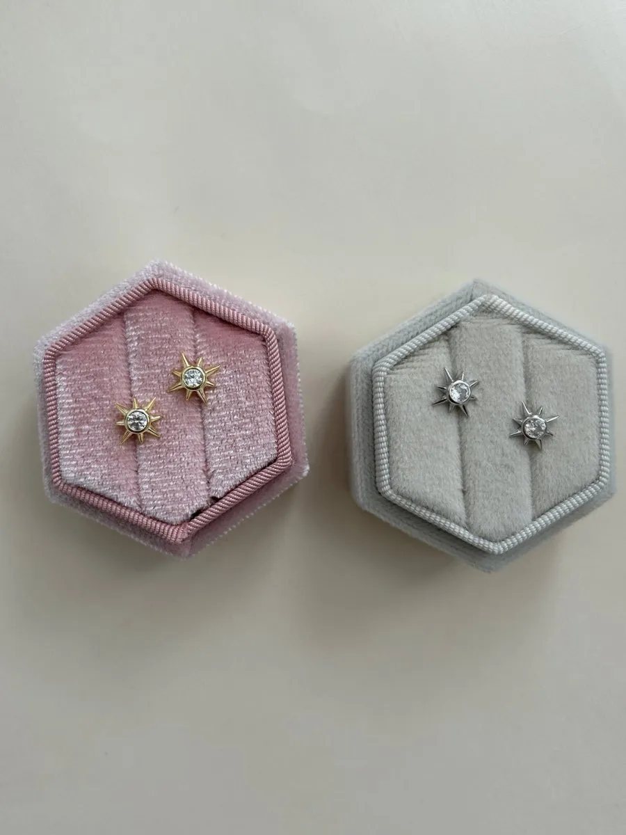 Second Aura North Star Sparkle Studs