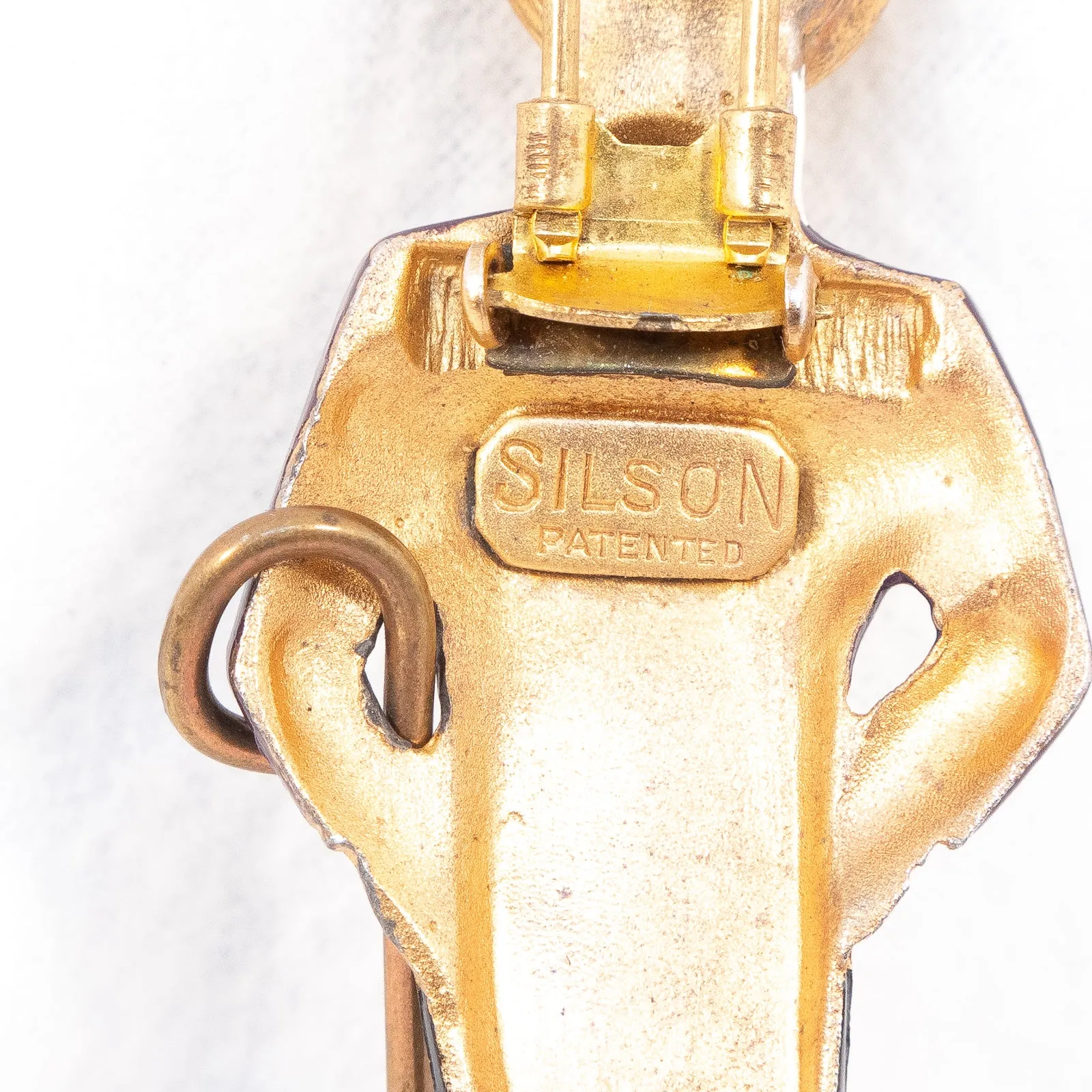 Silson Top Hat Locket Face Fur Clip