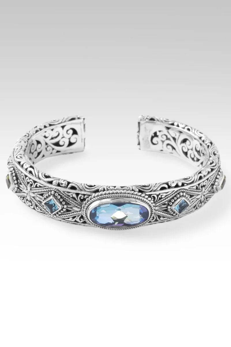 Spirit Guides Cuff™ in Perfect Luck™ Mystic Quartz