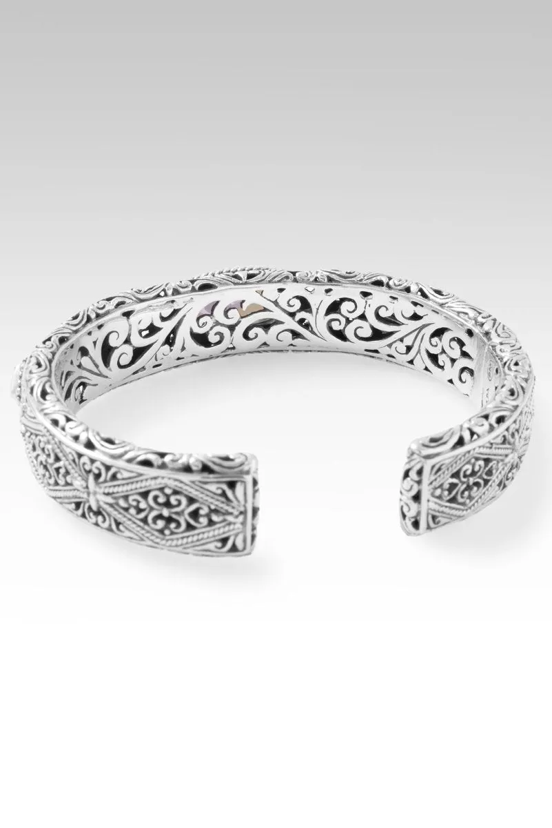 Spirit Guides Cuff™ in Perfect Luck™ Mystic Quartz