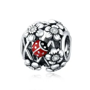 Sterling Silver Flower Charm