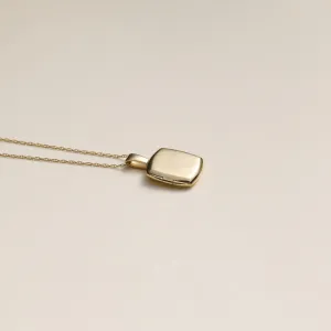 Toni Simple Locket 14K Recycled Gold Vermeil