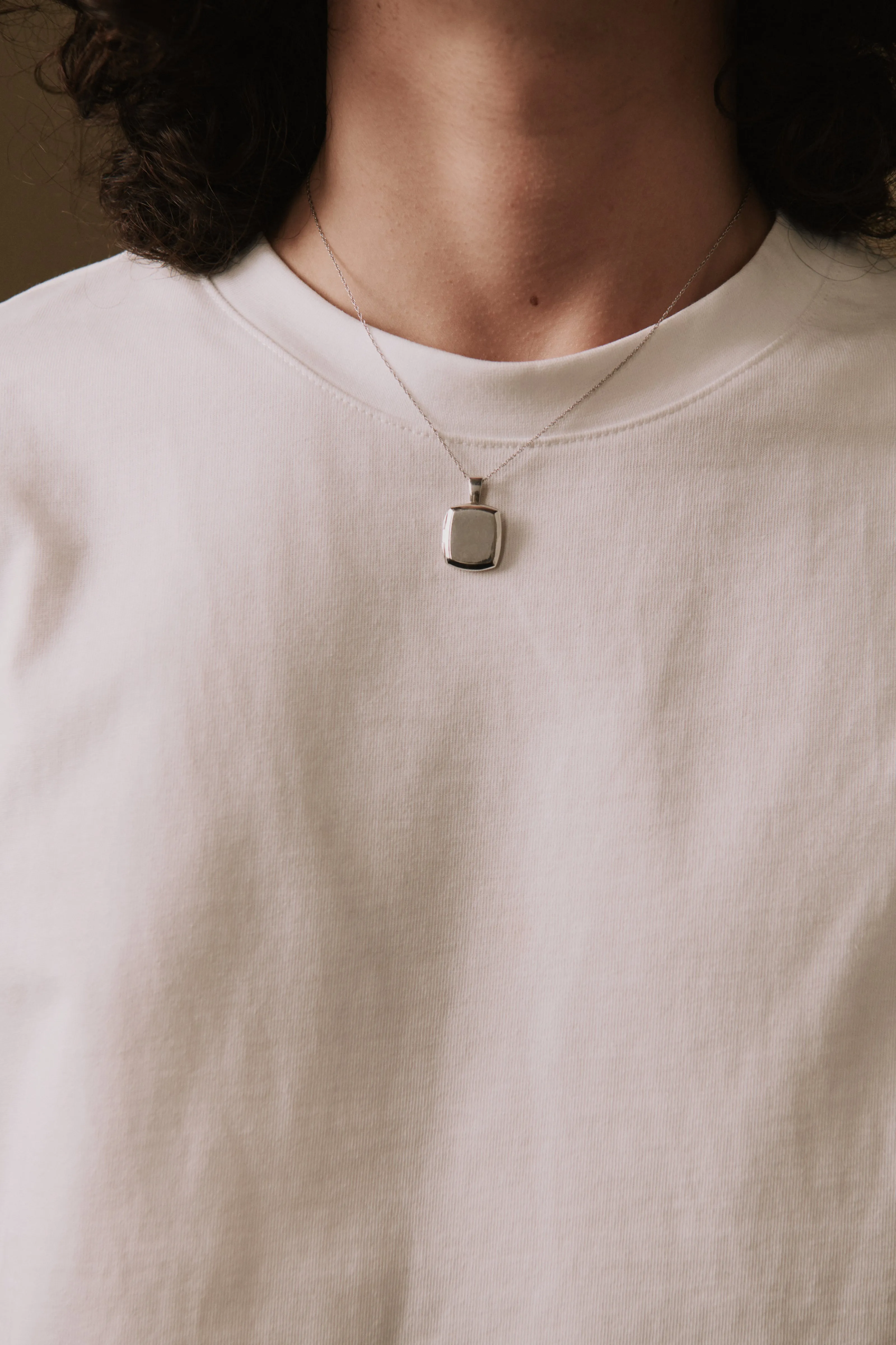 Toni Simple Locket  925 Recycled Sterling Silver