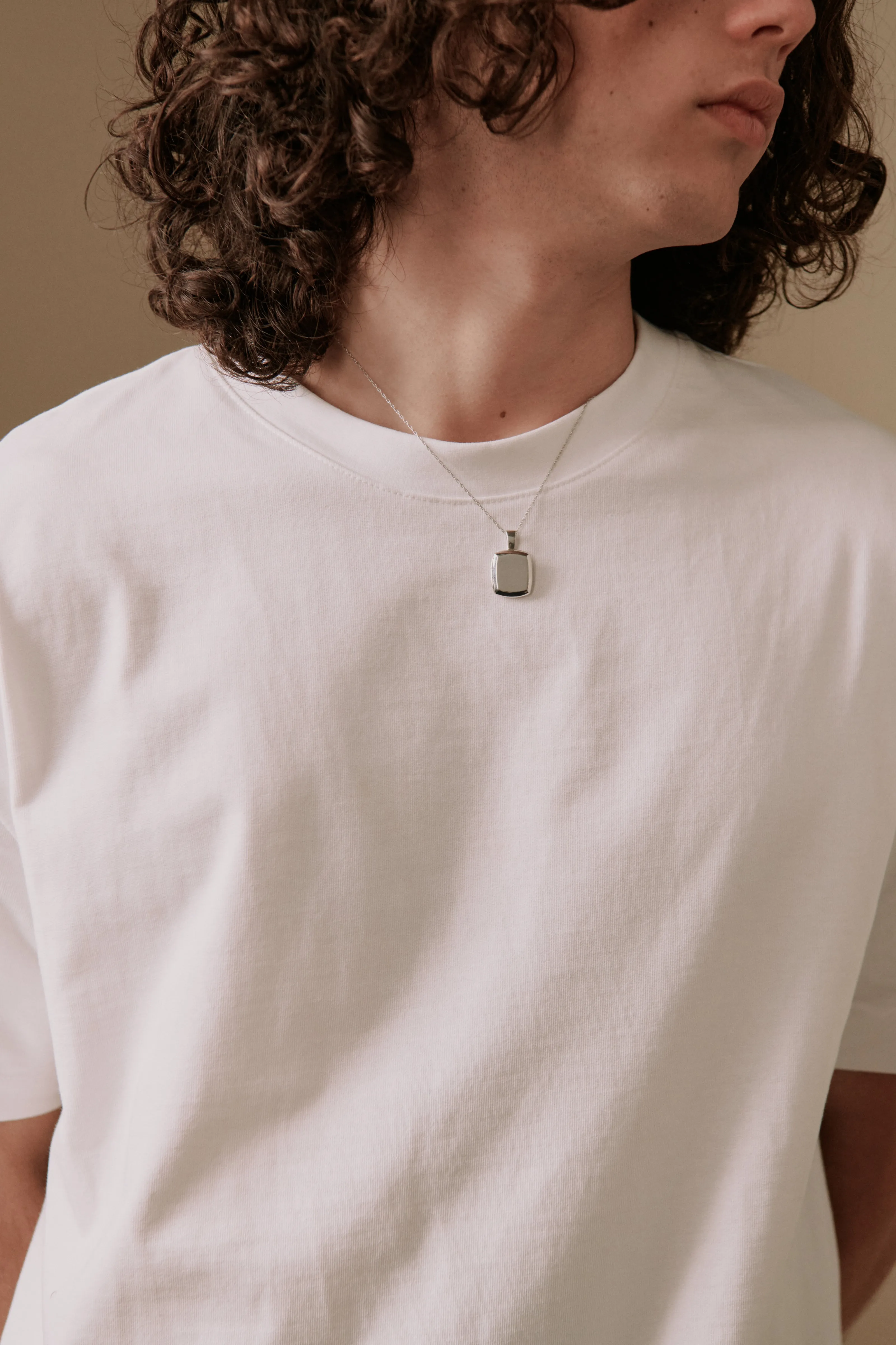 Toni Simple Locket  925 Recycled Sterling Silver