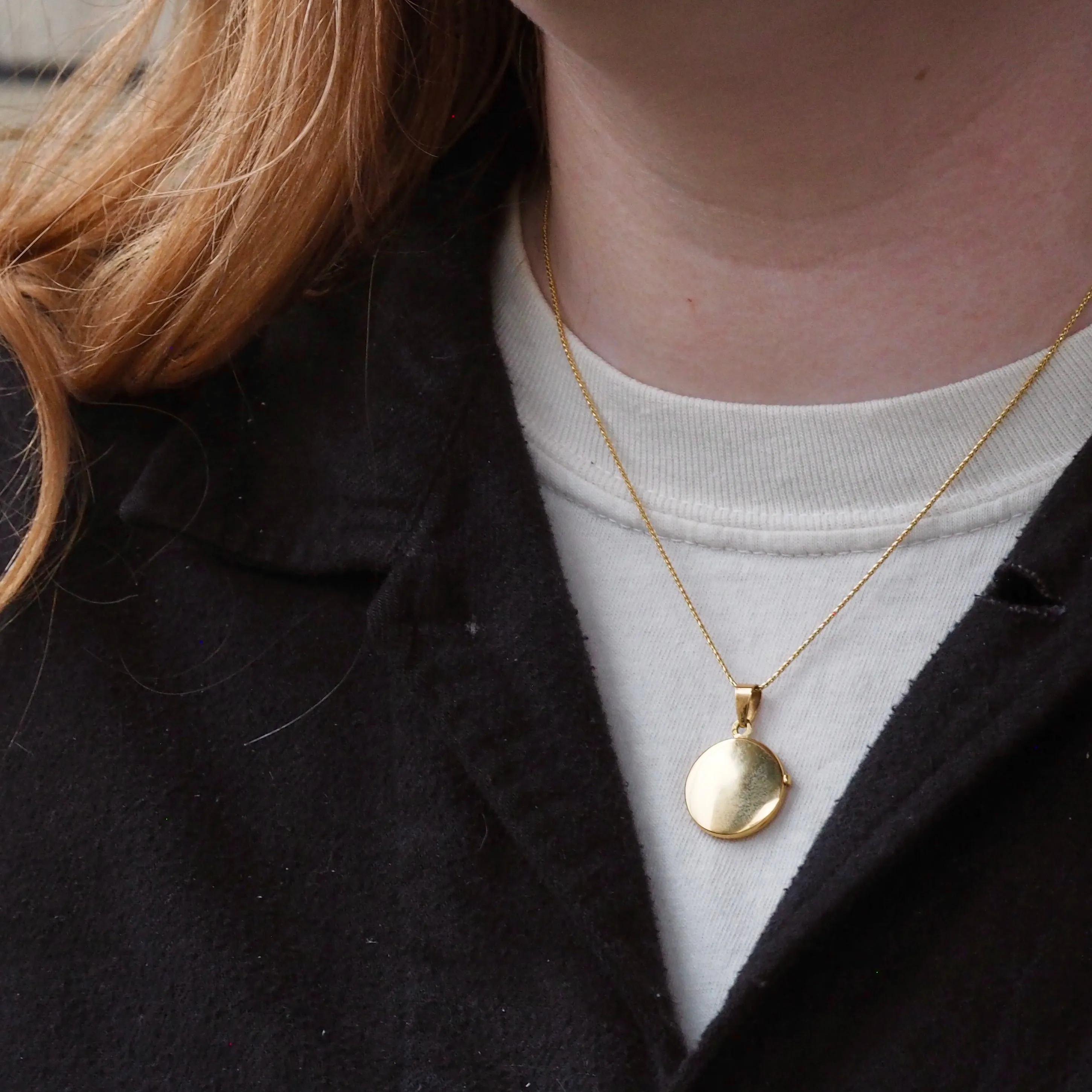Vintage Portuguese 19k Gold Locket
