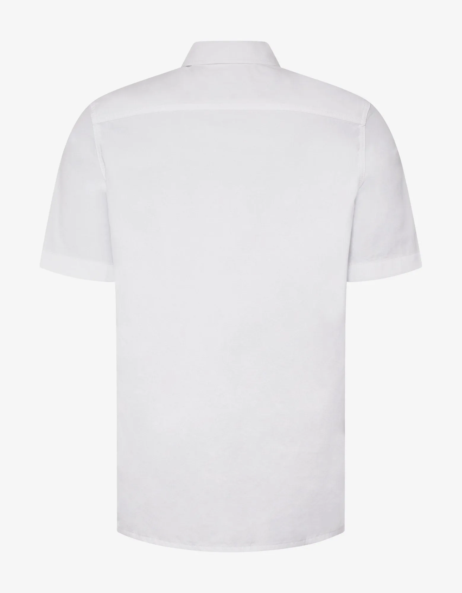 White 4G Logo Trim Short Sleeve Shirt -
