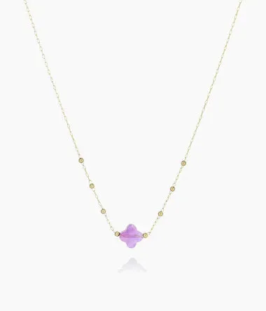 Zag Bijoux Velasquez Clover Necklace