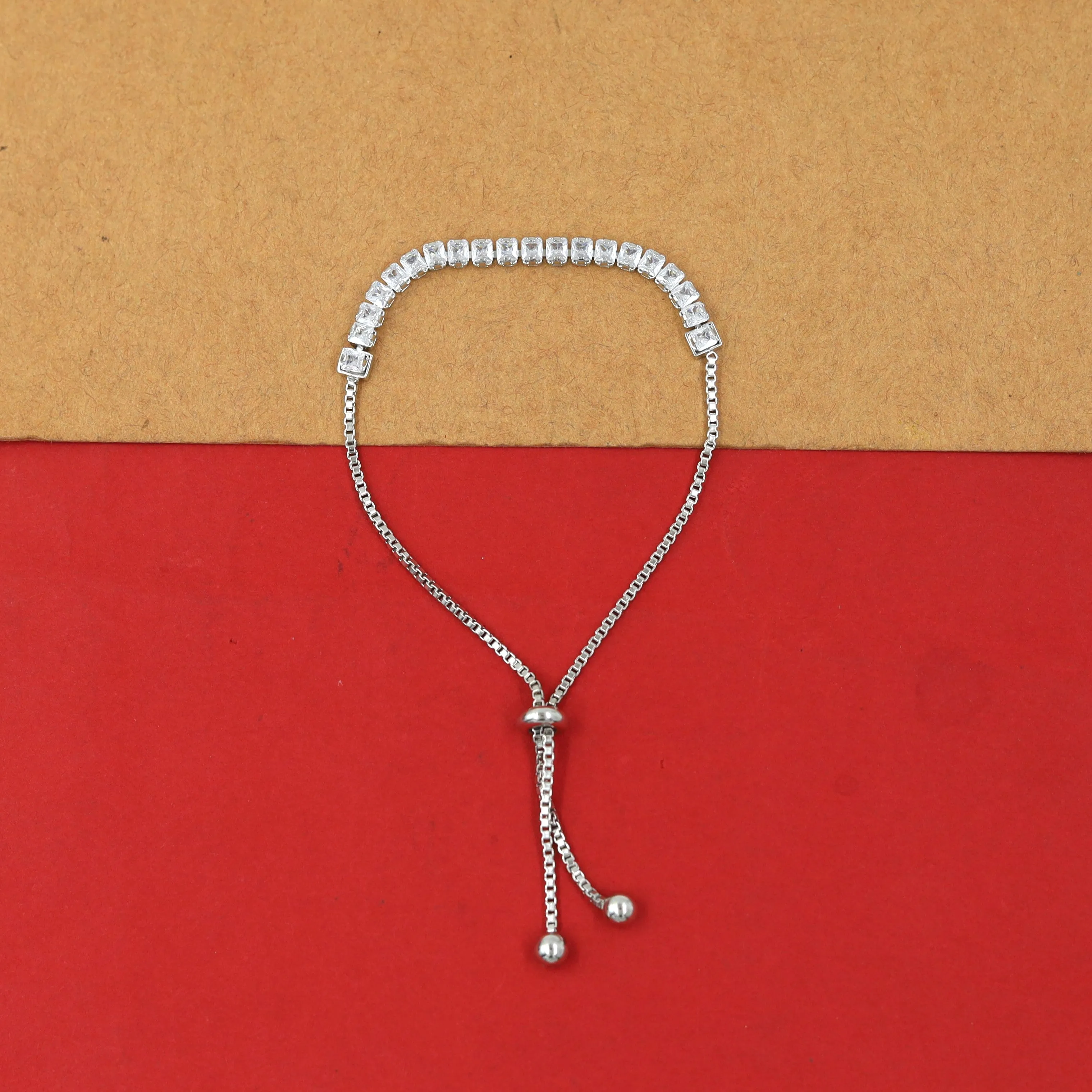 Zircon/AD Bracelet 15130-05